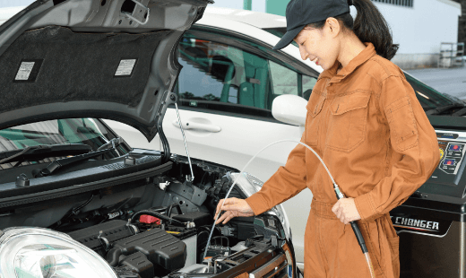 軽自動車のフルード交換